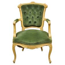 Maybe you would like to learn more about one of these? Antique French Louis Xv Victorian Style Fauteuil Green Velvet Parlor Armchair At 1stdibs