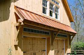 Example of a flat roof dormer window. Timber Frame Eyebrow Roof The Barn Yard Great Country Garages