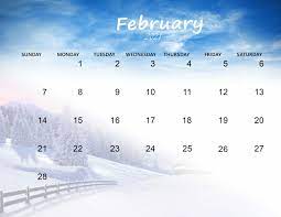 We have shared in this article our best collection and hope you like it. Cute February 2021 Calendar Desktop Wallpaper