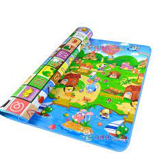 Baby Crawling Mat Double Sided Pattern Baby Play Mat Baby Carpet Soft Floor Kids Baby Playmat Outdoor Carpet Child Inf Kids Playmat Crawling Baby Baby Play Mat