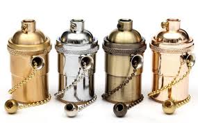 This cluster is nickel in color. What S A Pull Chain Light Socket Pull Chain Light Socket