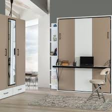 Lit 2 places tête caillebotis hor. 2 Seater Folding Bed Cabinet In Luxembourg And France
