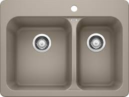 Vision 1 Silgranit Truffle Null Blanco