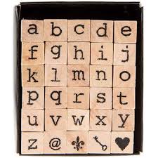 The stamps are made from clear blue plastic, . Lowercase Alphabet Vintage Type Rubber Stamps Hobby Lobby 911669 Alphabet Stamps Lowercase Alphabet Stamp Crafts