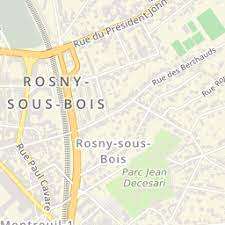 333 bd de la boissière 93110 rosny sous bois situer la résidence sur la carte tarifs. Carte De Rosny Sous Bois Situation Geographique Et Population De Rosny Sous Bois Code Postal 93110