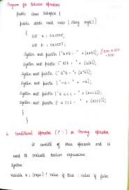 Easy Learning Java Operators Con Page 1 Written And Composed By Ms P Edreena Director Of Gitms Easy Learning Learning Math