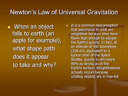 Newton S Law Of Universal Gravitation