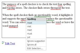 4 Best Jquery Spell Checker Plugin Examples Asp Net C Net Vb Net Jquery Javascript Gridview