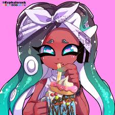 Marina is an octoling, the octarian version of an inkling. Cephalorock A Twitter Marina Splatoon Splatoon2 Offthehook Nintendo Inkling Octoling Octolinggirl Marina Splatoonmarina Splatoon2art Splatoonart Splatoon2fanart Splatoonfanart Splatoondrawing ã‚¹ãƒ—ãƒ©ãƒˆã‚¥ãƒ¼ãƒ³ ã‚¹ãƒ—ãƒ©ãƒˆã‚¥ãƒ¼ãƒ³2