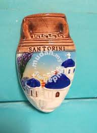 Kuala lumpur ile santorini arası seyahat. Greece Magnet Santorini Vase New Hobby Collectibles For Sale In Others Kuala Lumpur Mudah My