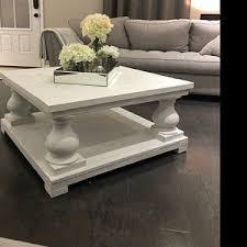 Chunky Balustrade Coffee Table Legs Unfinished Wood Furniture Legs Set Of 4 Balusters T10 In 2020 Coffee Table Coffee Table Legs Coffee Table Farmhouse