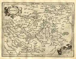 Berry Province Berries Modern English Vintage World Maps