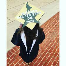 Hamilton Graduation Cap History Has Its Eyes On You Graduation Cap Designs Graduation Cap High School Graduation Cap Decoration