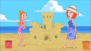 Phineas And Ferb Best of Female Swimsuit Bikini Scenes - YouTube