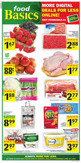 This flyer is not available in english for the region you selected. Food Basics Current Flyer 04 23 04 29 2020 Flyers Canada Com