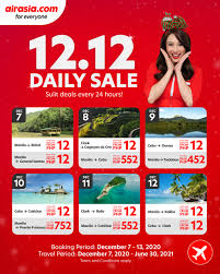 Save money shopping online at airasia. Airasia Announces 12 12 Daily Sale With Fares From As Low As P12 Airasia Newsroom