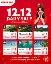 Check spelling or type a new query. Airasia Announces 12 12 Daily Sale With Fares From As Low As P12 Airasia Newsroom