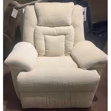 Southern Motion Big Kahuna Mans Wall Hugger Recliner Upholstery Color Off White Adjustable Headrest No Rec Recliner Wall Hugger Recliners Cowhide Furniture