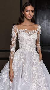 Crystal Design 2018 Wedding Dresses Royal Garden Haute Couture Bridal Collections Wedding Inspirasi Ball Gowns Wedding Wedding Dress Necklines Wedding Dress Long Sleeve