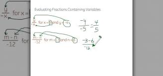 Eliminate the fractions by multiplying each side of the equation by a. How To Evaluate Fractions Containing Variables Math Wonderhowto