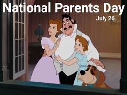 You can also see on which day the holiday falls and how many days it is until this holiday. Disney National Parents Day July 26