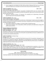 Or a logical assignment to the position. Asset Management Resume Example