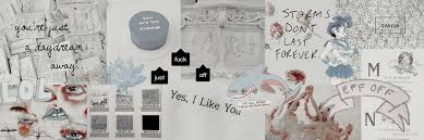 Aesthetics Black And White Collage Header Pin Oleh Ags Di Backgrounds Seni Wallpaper Ponsel Fotografi