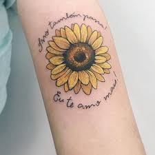 Tatuagem de girassol com pontilhismo 27. Tatuagem De Girassol 55 Opcoes De Desenhos Para Voce Escolher Eu Total