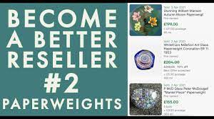 Become A Better Reseller #2 - Paperweights. How To Find Bolos. Make More  Money On Ebay. - Youtube
