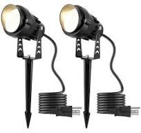 Warm White Spot lights Outdoor, 12W 3000K Landscape Spot ...