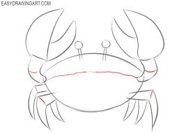 How To Draw A Crab Easy Drawing Art In 2020 Easy Drawings Drawings Sketches Easy