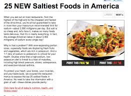 Hearst Magazines Food Salty Foods Entrees