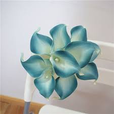 Ftd®, a premier provider of beautiful floral arrangements & flower bouquets since 1910. Diy Silk Wedding Bouquets 10 Mint Green Calla Lilies Centerpieces Real Touch Flowers Mint Picasso Calla Lilies Wedding Decorations Weddings Bouquets Corsages Valresa Com
