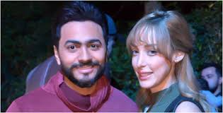 تامر حسني يرزق بمولوده الثالث من بسمة بوسيل ويطلقان عليه هذا الاسم فوشيا