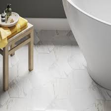 Porcelain floor and wall tile (11.56 sq. Hexagonal Tile Wayfair