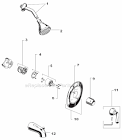 American standard shower faucet parts diagram