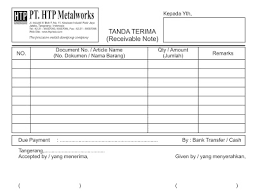 Gunakan tanda terima penjualan biru klasik excel untuk memberikan informasi pembayaran mendetail kepada pelanggan. Percetakan Tangerang Cetak Form Tanda Terima