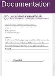 Picc Line Dressing Change Nursing Documentation Nursing