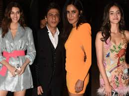 While the buzz of a rumoured relationship has been doing the. Shah Rukh Khan Katrina Kaif Vicky Kaushal Ananya Panday And More Make A Stylish Presence At