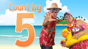 Count By 5 S Grandma And Grandpa At The Beach Jack Hartmann Youtube Counting In 5s Jack Hartmann Kindergarten Music