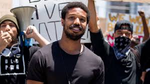 He played college football at rutgers and was drafted by the new england patriots in the third round of the 2013 nfl draft. Michael B Jordan Vows To Promote Diversity Black Culture In Inspiring Speech During La March Entertainment Tonight