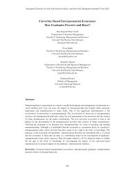 It has a total student population of 17,739 including an undergraduate student population of 14,565 and a postgraduate student population of 8. Pdf University Based Entrepreneurial Ecosystem How Graduates Perceive And React