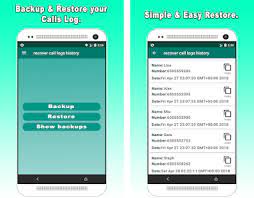 Jun 01, 2017 · step 6: Recover Call Logs History Apk Download For Android Latest Version 3 1 Calls Restore Andbackup