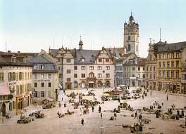 Darmstadt is a city in hesse, germany with 149.000 population, located a little south of frankfurt. Datei Darmstadt Um 1900 Jpg Wikipedia