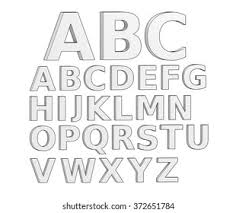 I posted an entry for the contest on the deadline (oct 12th) and would love to see it up for voting. 3d Letter Alphabet Line Drawing Shading Stock Illustration 372651784