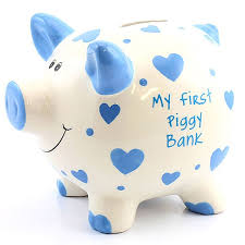 Check out our girls coin banks for the perfect piggy bank or novelty bank for someone. My First Piggy Bank Girl Boy Bits N Bobs Personalised Gifts