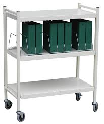 Economy Open Style Chart Racks Wired Dividers