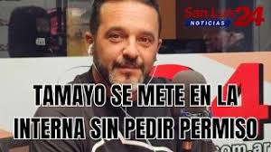 Tamayo se mete en la interna sin pedir permiso