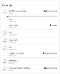Lovelace Google Calendar Share Your Projects Home Assistant Community