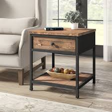 Farson End Table With Storage In 2020 Occasional Table Living Room Living Room End Tables Bedroom Night Stands